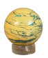 Marcellus Sphere — Yellow-Green Picasso Jasper