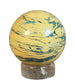 Marcellus Sphere — Yellow-Green Picasso Jasper